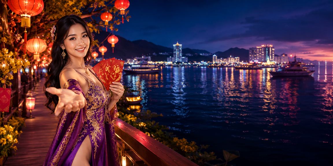 Phong bì đỏ khuyến mãi và đèn lồng trang trí tại Nha Trang