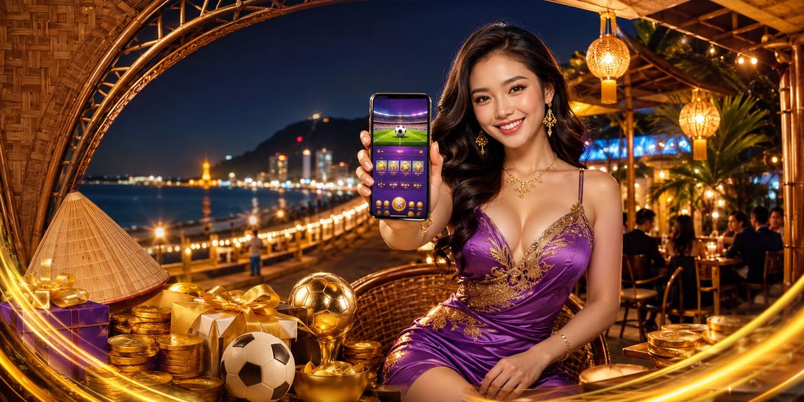 Người dùng đặt cược bóng đá đội nón lá tại bờ biển Vũng Tàu